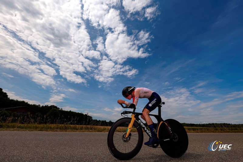 European Championships Munich 2022 - 2022 UEC Road Elite European Championships - Women's ITT - 17/08/2022 - Riejanne Markus (NED) - photo Luca Bettini/UEC/SprintCyclingAgency?2022
